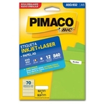 Etiqueta inkjet/laser A5Q932 - Pimaco