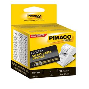 Etiqueta Pimaco SLP-SRL 54X101 Caixa com 1RL(170/RL)