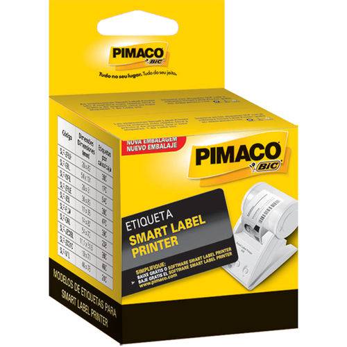 Etiqueta Térmica Smart Label Printer com 470 Unidades 11x38mm Slp-35L Branca - Pimaco