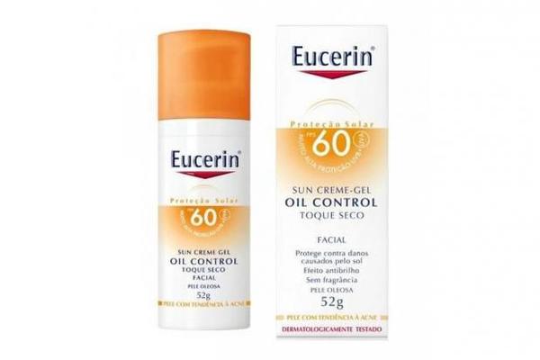 Eucerin Protetor Solar Creme-gel Oil Control Fps60 52g