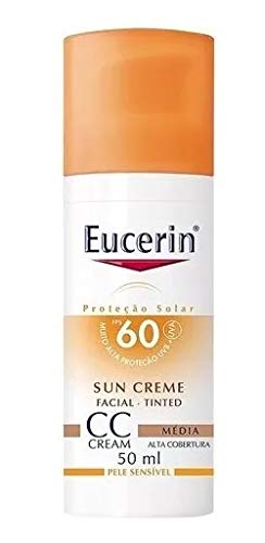 Eucerin Sun Tinted Toque Seco Cc Cream Média Fps 60 50ml