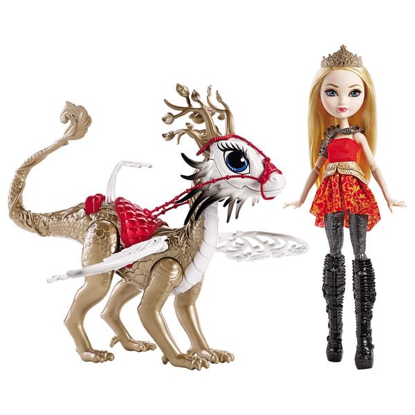 Ever After High Apple White com Dragão - Mattel