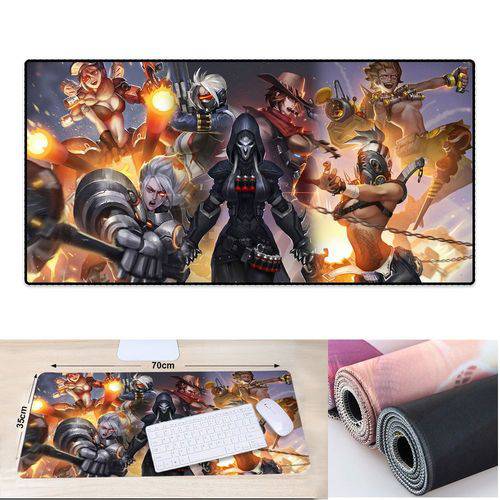 Exbom Mouse Pad Gamer 700x350x3mm - Fighting Girls
