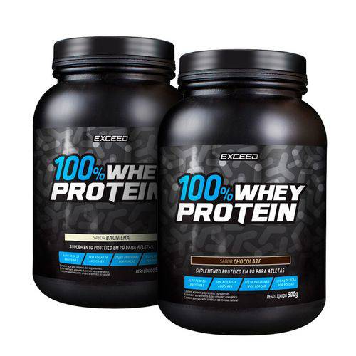 Exceed 100% Whey Protein Pote 900G