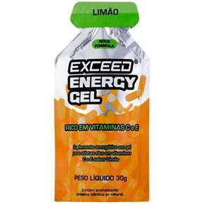 Exceed Energy Gel - Advanced Nutrition - Limão - 30 G