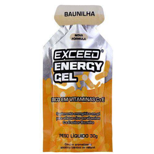 Exceed Energy Gel – 1 Sachê 30g - Baunilha