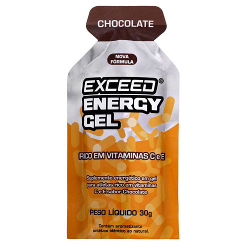 Exceed Energy Gel – 1 Sachê 30g - Chocolate