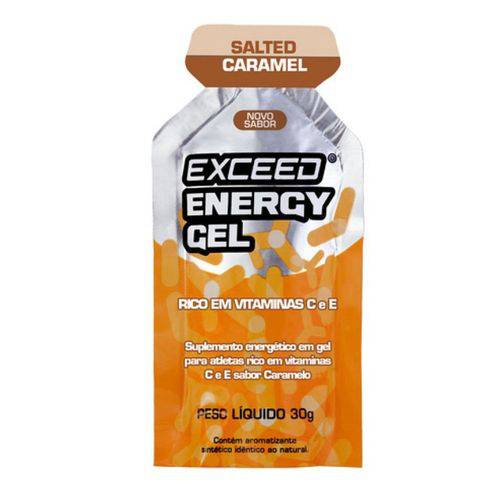 Exceed Energy Gel – 1 Sachê 30g - Salted Caramel