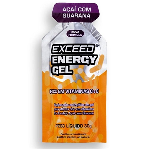 Exceed Energy Gel Acai C/ Guarana 30g Advanced Nutrition