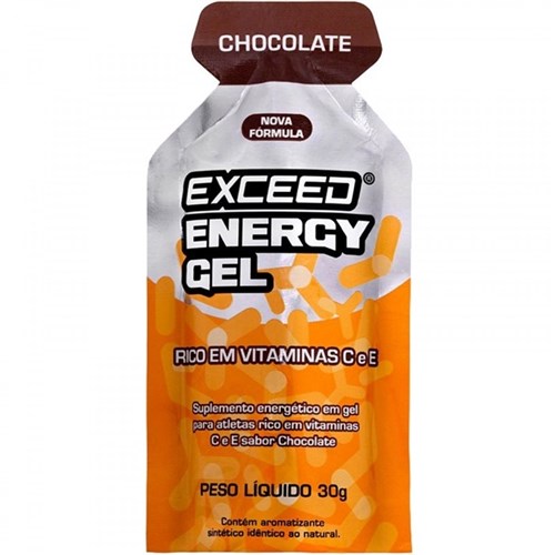 Exceed Energy Gel Chocolate 30g Advanced Nutrition