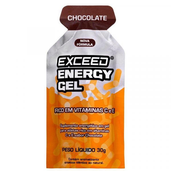 Exceed Energy Gel Sabor Chocolate 30g