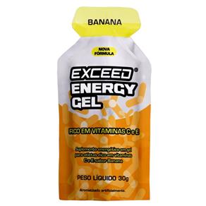 Exceed Energy Gel (unidade) - Advanced Nutrition-Morango com Banana 30 G (1 Sache)
