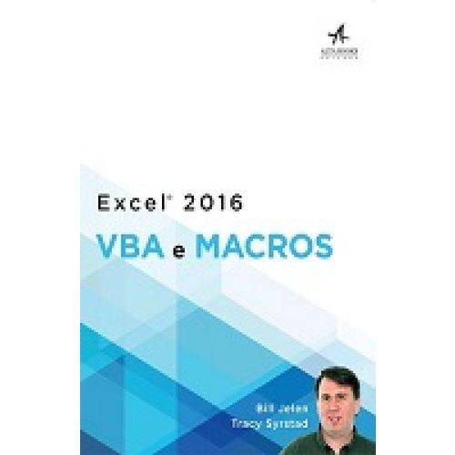 Tudo sobre 'Excel 2016 Vba e Macros'