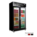 Expositor de Bebidas Vertical 2 Portas 770 Litros Economic - RF-020 - Frilux