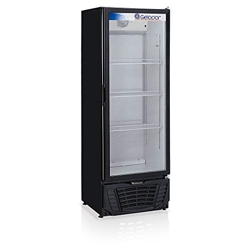 Expositor/Refrigerador Gelopar Vertical Porta de Vidro GPTU-570 578 Litros Preto 220V