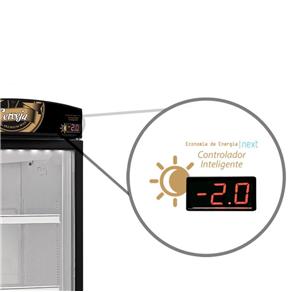 Expositor/Refrigerador Vertical 1 Porta VN50RL 497 Litros Preto - Metalfrio - 110V