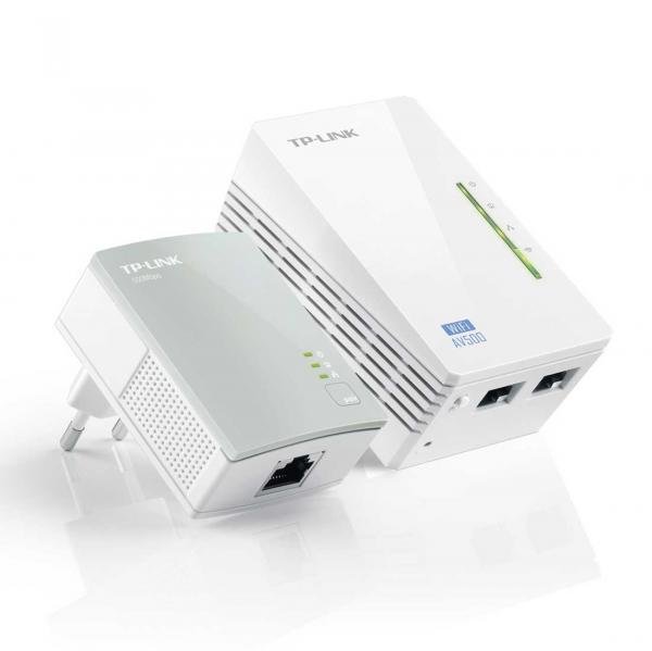 Extensor de Alcance Tp-Link Powerline TL-WPA4220 Kit Wifi 300mbps / Av 500mbps 300mts