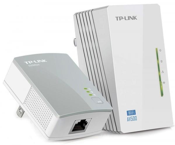 Extensor de Alcance Wi-Fi PowerLine TP-Link TL-WPA4220KIT - 300Mbps