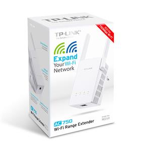 Extensor de Área Wireless TP-Link RE210 AC 750 Mbps Dual Band 2.4 / 5 GHz