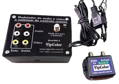 Extensor de Controle Remoto com Modulador Integrado Vipcolor Me-2