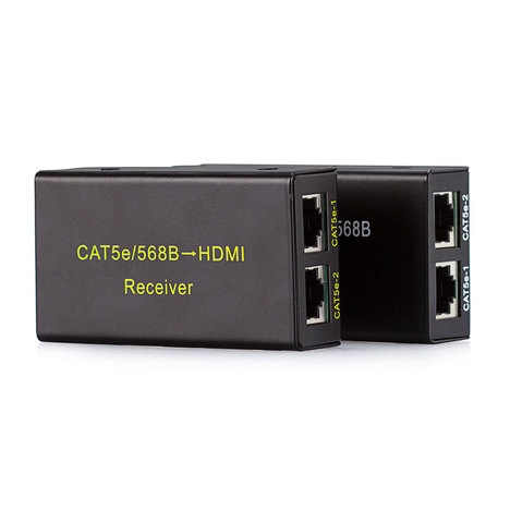 Extensor Hdmi 30 Metros - Cat-5E Cat-6 - 3D - 1080P
