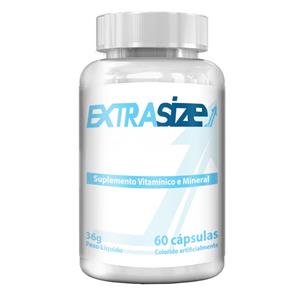 Extrasize Intlab - Suplemento Vitamínico e Mineral 60 Capsúlas