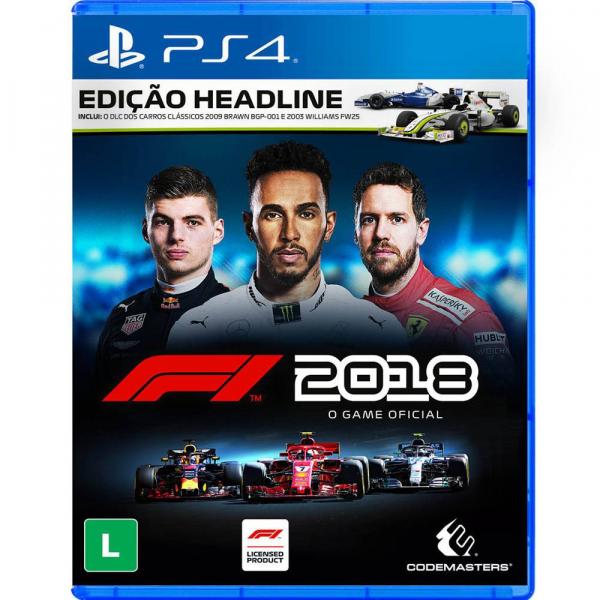F1 18 - Formula 1 2018 - PS4 - Codemasters