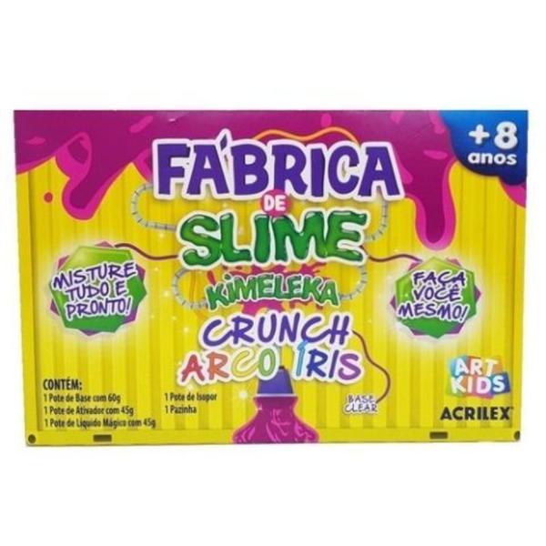 Fabrica de Slime Crunch Arco Iris - Acrilex