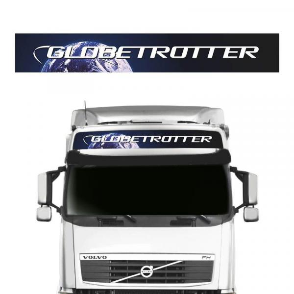 Faixa Globetrotter Volvo FH NH FM Adesivo Quebra-Sol Teto - Sportinox
