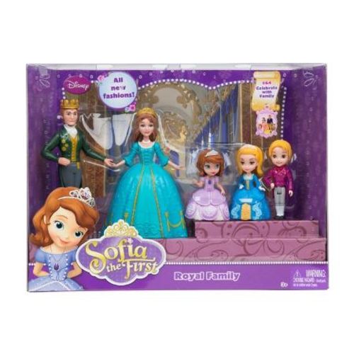 Tudo sobre 'Familia Real Princesinha Sofia Disney 5 Personagens'