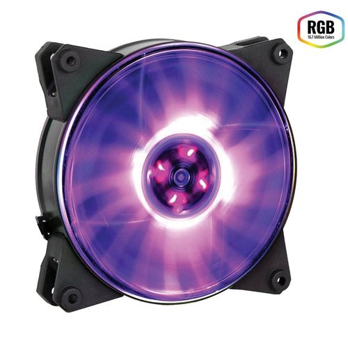 FAN RGB P/ GABINETE MASTERFAN PRO 120MM AIR PRESSURE - CoolerMaster