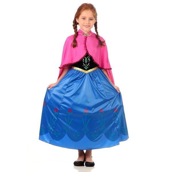 Fantasia Anna Frozen Infantil Luxo - Disney - Frozen - Disney