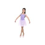 Fantasia Bailarina Lilás P - 3 A 4 Anos