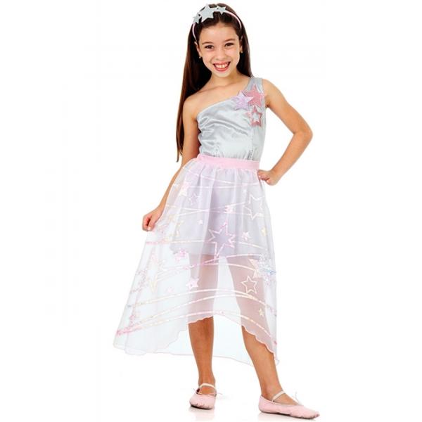 Fantasia Barbie Aventura Nas Estrelas Infantil Luxo - Sulamericana