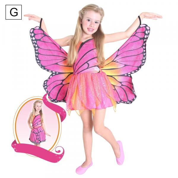 Fantasia Barbie Butterfly Luxo Ref.21407G Sulamericana - Sulamericana Fantasias