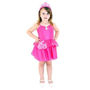 Fantasia Barbie Princesa Pop Star Luxo 15403