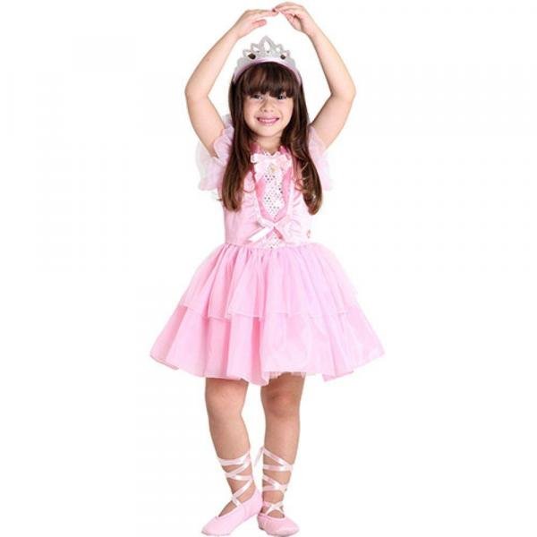 Fantasia Barbie Quero Ser Bailarina Luxo G - Sulamericana