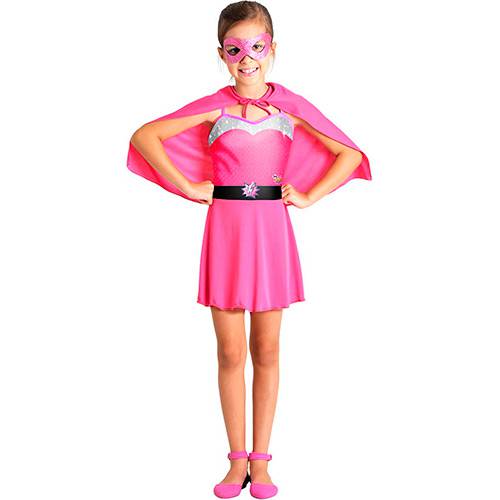 Tudo sobre 'Fantasia Barbie Super Princesa Pop/P'