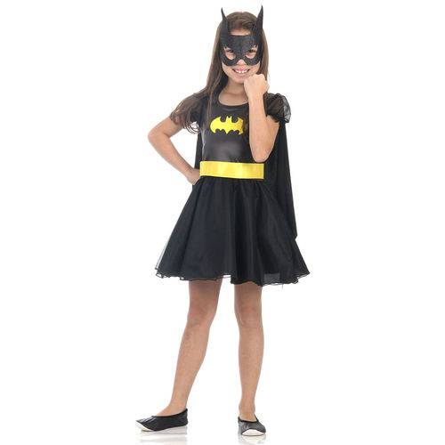 Fantasia Batgirl Infantil Princesa - M