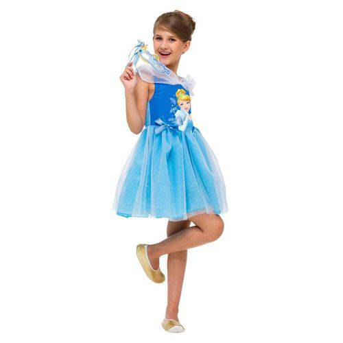 Fantasia Cinderela Infantil Princesa Disney
