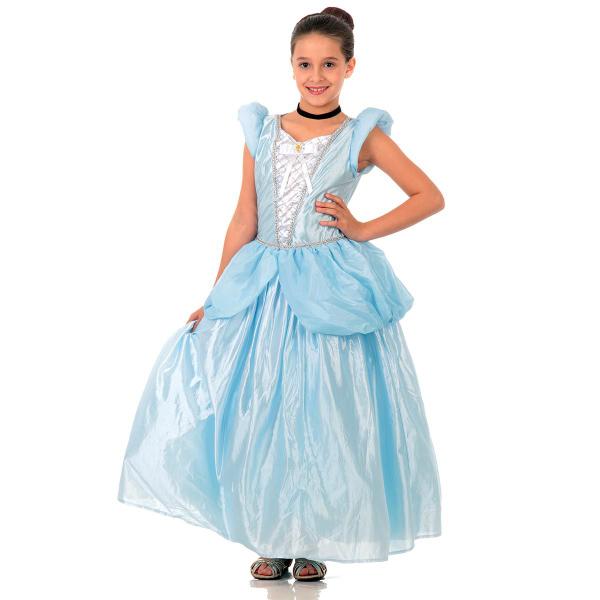 Fantasia Cinderela Disney Infantil Luxo - Disney Princesas