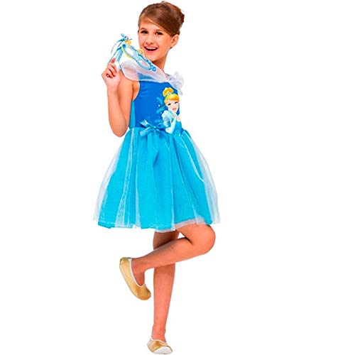 Fantasia Cinderela Infantil Princesa Disney M 5-8