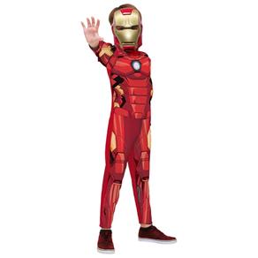 Fantasia Clássica Longa- Homem de Ferro - Avengers - Marvel - Rubies
