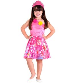 Fantasia da Barbie Infantil Princesa e o Portal Secreto Pop - G / 9 - 12