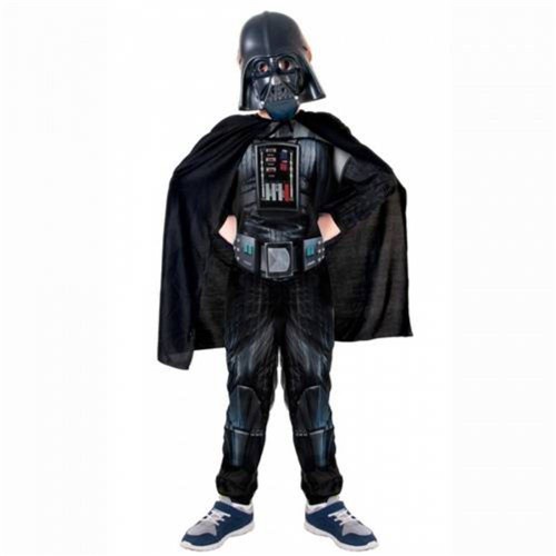 Fantasia Darth Vader Longa - Tamanho M 6 a 8 Anos - Rubies