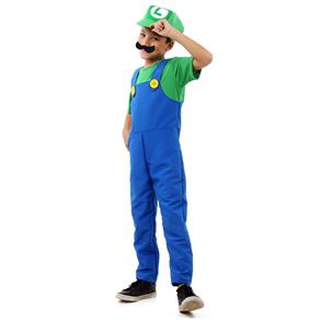 Fantasia de Luxo - Super Mario Bros - Luigi - P