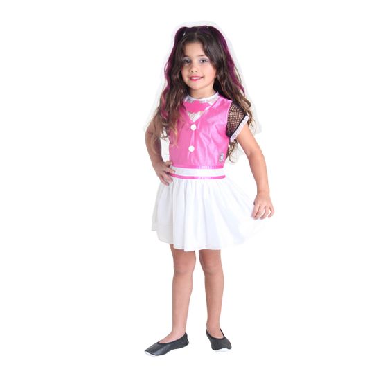 Fantasia Draculaura Infantil Pop - Monster High G