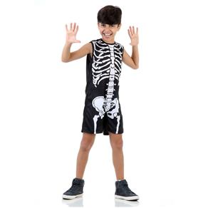 Fantasia Esqueleto Infantil Super Pop G - G