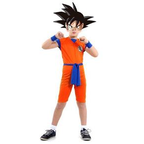Fantasia Goku Dragon Ball Cosplay Infantil - P