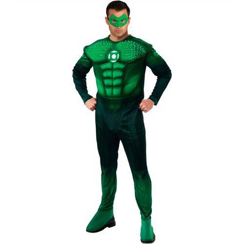 Tudo sobre 'Fantasia Hal Jordan Lanterna Verde Adulto Luxo Rubies Fa86 - G 46 - 48'